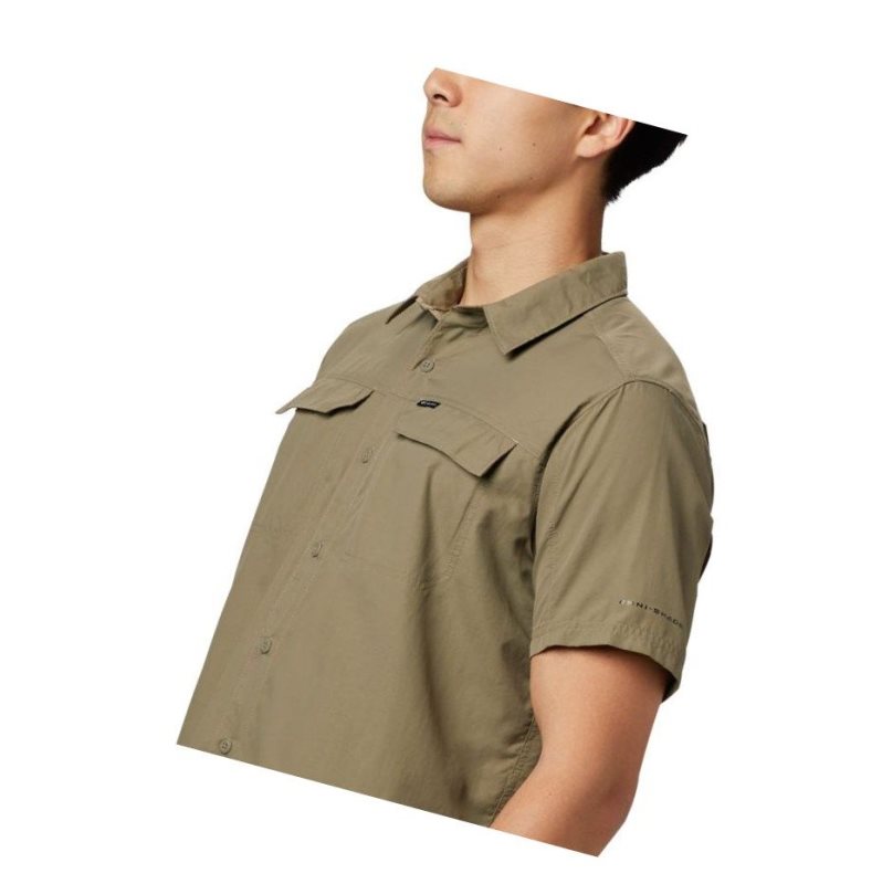 Columbia Silver Ridge 2.0 Short Sleeve Gömlek Erkek Zeytin Yeşili | 56209-YHRL