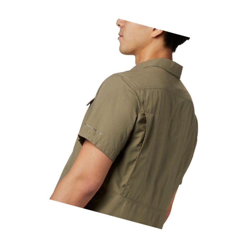 Columbia Silver Ridge 2.0 Short Sleeve Gömlek Erkek Zeytin Yeşili | 56209-YHRL