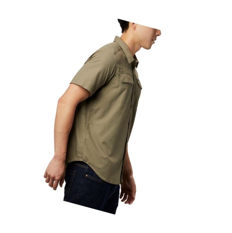 Columbia Silver Ridge 2.0 Short Sleeve Gömlek Erkek Zeytin Yeşili | 56209-YHRL