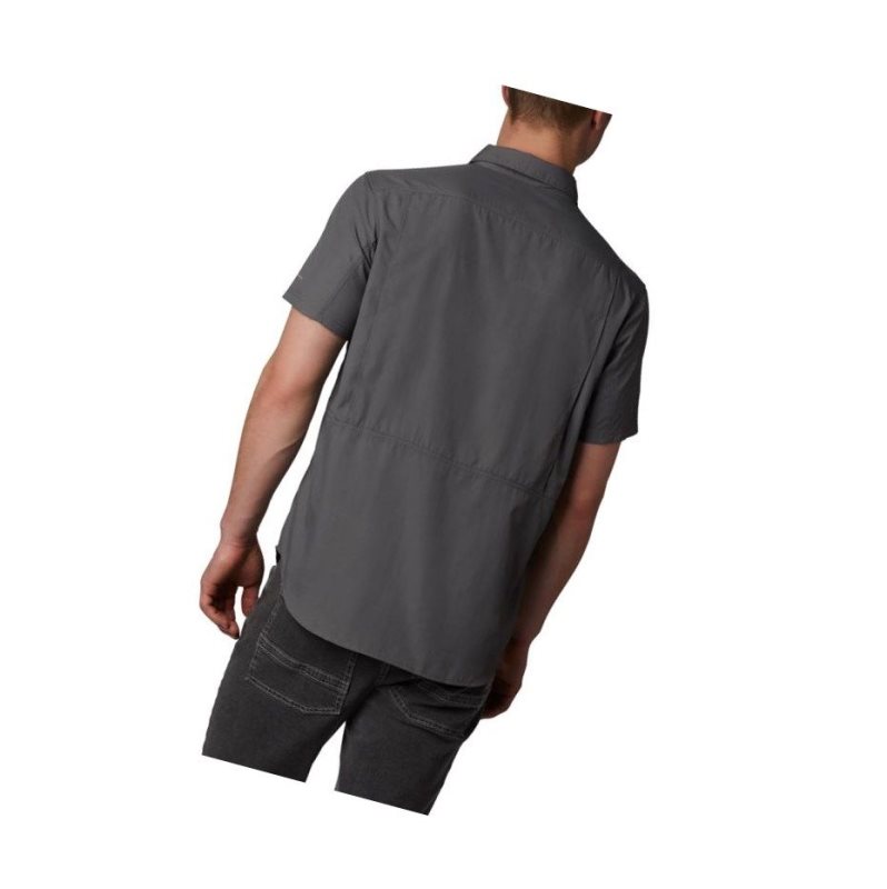 Columbia Silver Ridge 2.0 Short Sleeve Tall Gömlek Erkek Gri | 87925-HRAJ