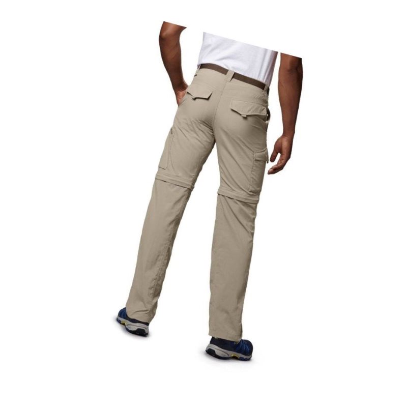 Columbia Silver Ridge Convertible Big Pantolon Erkek Haki | 85927-RKEO