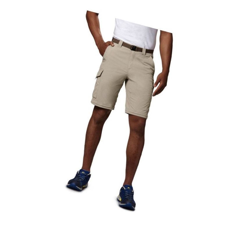 Columbia Silver Ridge Convertible Big Pantolon Erkek Haki | 85927-RKEO