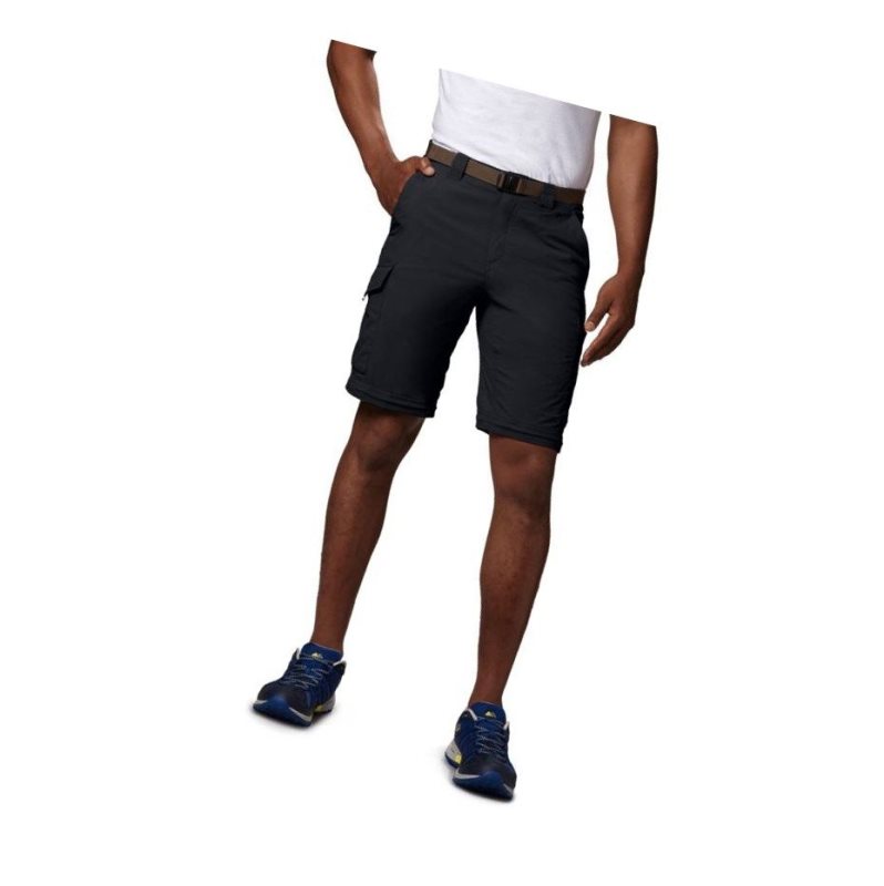 Columbia Silver Ridge Convertible Pantolon Erkek Siyah | 74203-KAQB
