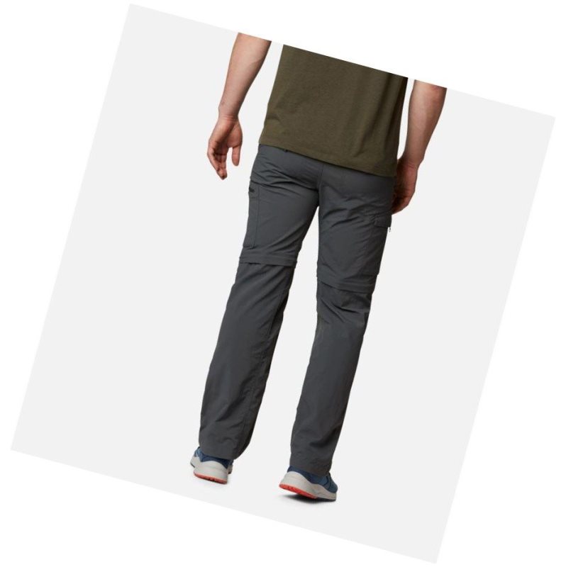 Columbia Silver Ridge Convertible Pantolon Erkek Koyu Gri | 98257-HANS