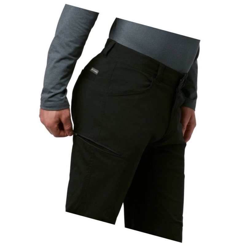 Columbia Silver Ridge II Stretch Pantolon Erkek Siyah | 30418-NEDT