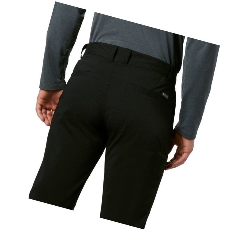 Columbia Silver Ridge II Stretch Pantolon Erkek Siyah | 30418-NEDT