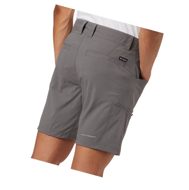 Columbia Silver Ridge II Stretch Şort Erkek Gri | 41278-SKTR