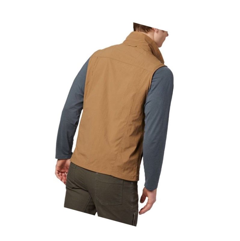 Columbia Silver Ridge II Yelek Erkek Kahverengi | 91623-XZJD
