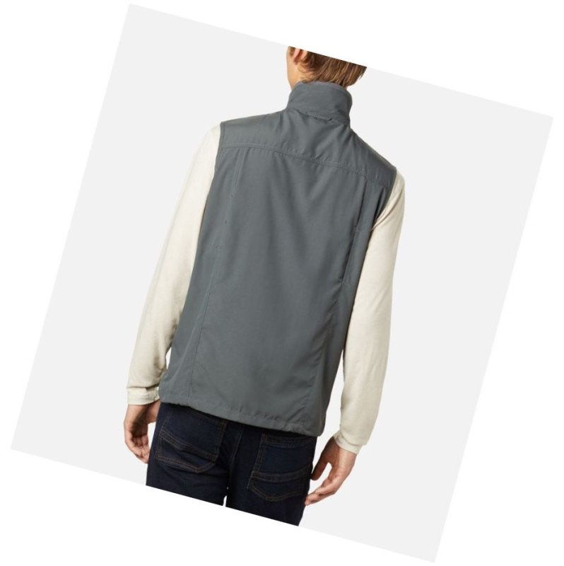 Columbia Silver Ridge II Yelek Erkek Koyu Gri | 68407-VCTP