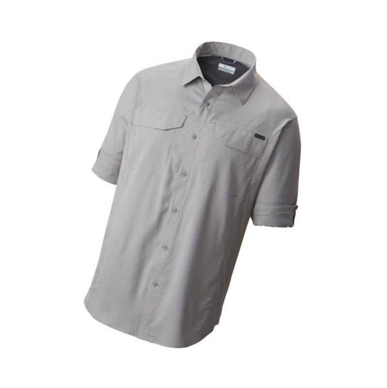 Columbia Silver Ridge Lite Long Sleeve Gömlek Erkek Gri | 39514-GXHZ