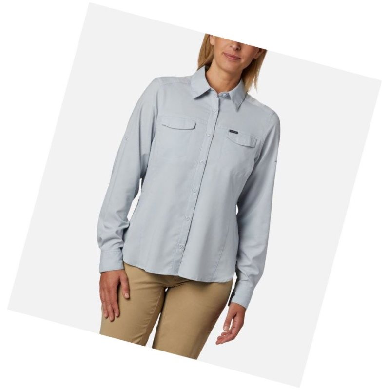Columbia Silver Ridge Lite Long Sleeve Gömlek Kadın Gri | 38651-VKEW