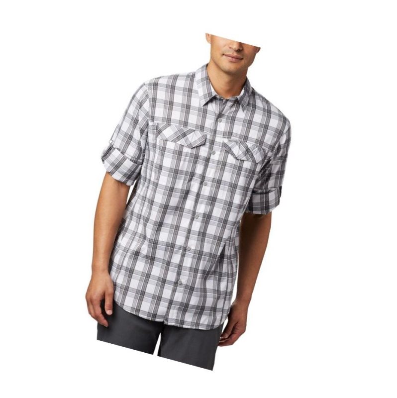Columbia Silver Ridge Lite Plaid Long Sleeve Gömlek Erkek Gri | 81935-CURN