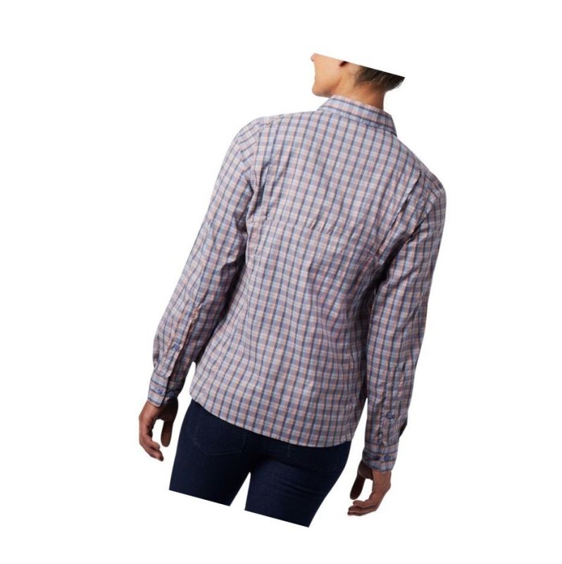 Columbia Silver Ridge Lite Plaid Long Sleeve Gömlek Kadın Renkli | 50127-YOWF