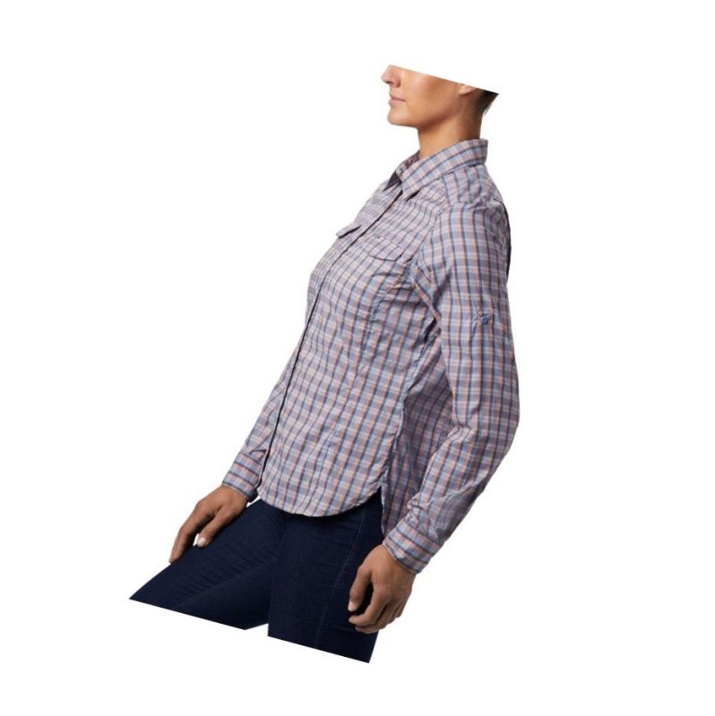 Columbia Silver Ridge Lite Plaid Long Sleeve Gömlek Kadın Renkli | 50127-YOWF