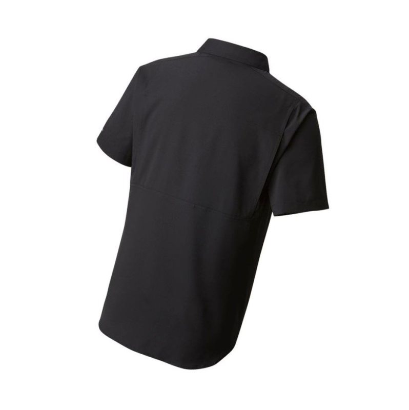 Columbia Silver Ridge Lite Short Sleeve Gömlek Erkek Siyah | 83154-GUAE
