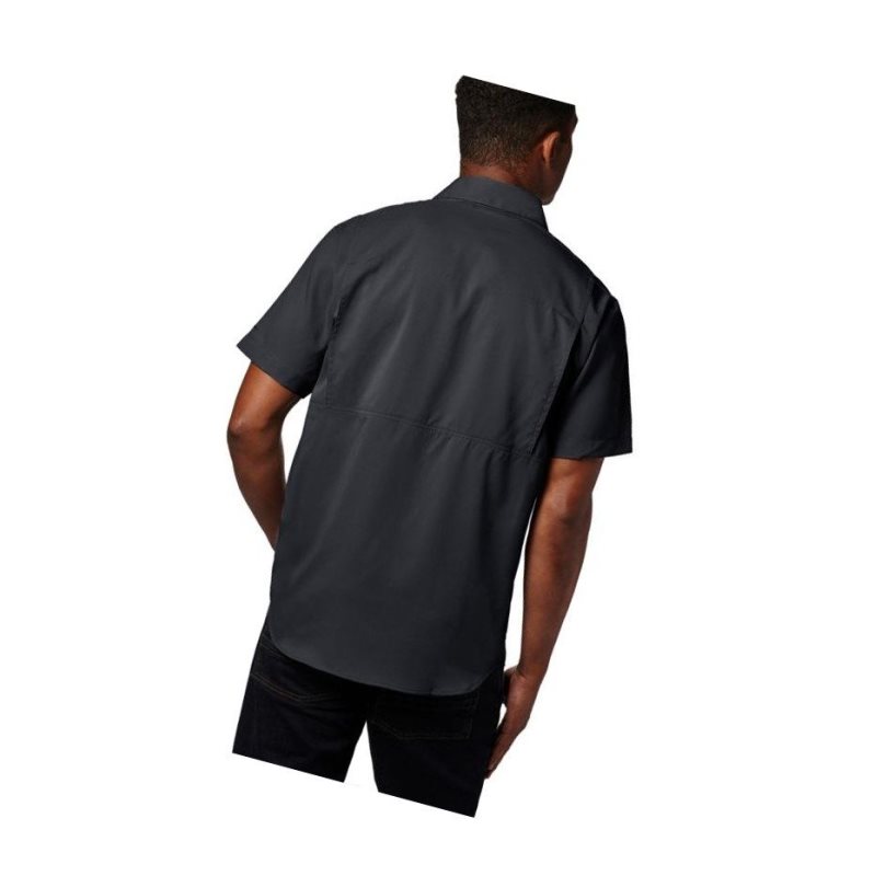 Columbia Silver Ridge Lite Short Sleeve Gömlek Erkek Siyah | 83154-GUAE