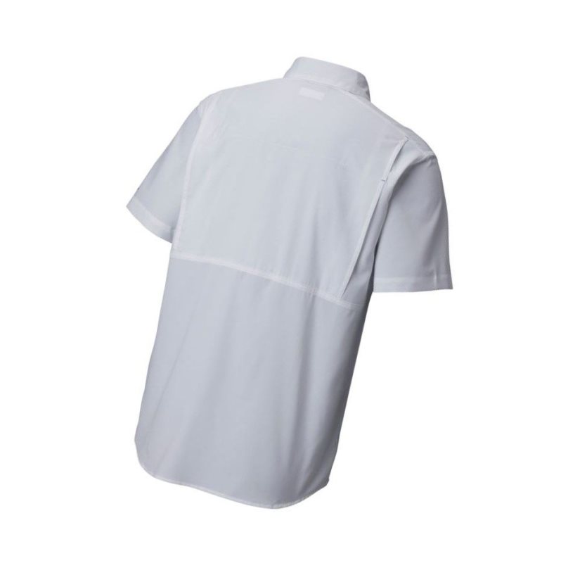 Columbia Silver Ridge Lite Short Sleeve Gömlek Erkek Beyaz | 96258-JNRS
