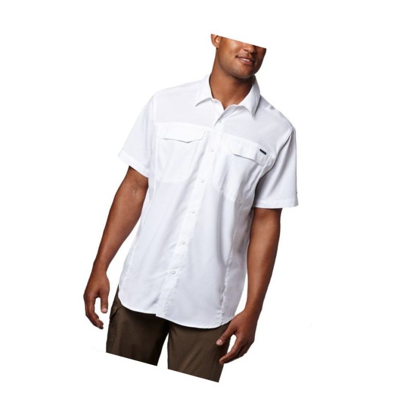 Columbia Silver Ridge Lite Short Sleeve Gömlek Erkek Beyaz | 96258-JNRS