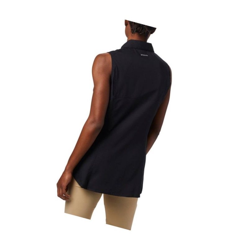 Columbia Silver Ridge Lite Sleeveless Gömlek Kadın Siyah | 70349-MNZX