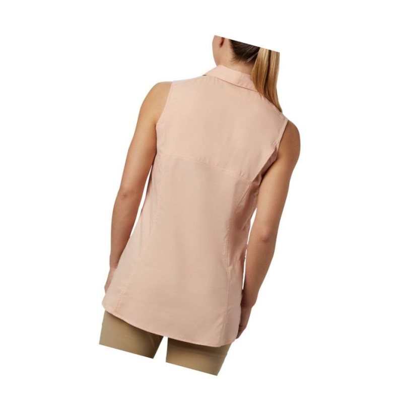 Columbia Silver Ridge Lite Sleeveless Gömlek Kadın Pembe | 90754-EPCX