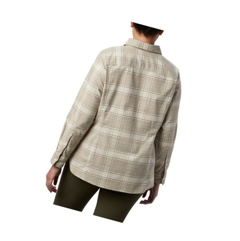 Columbia Silver Ridge Long Sleeve Flannel Top Plus Size Gömlek Kadın Renkli | 70463-IKJF