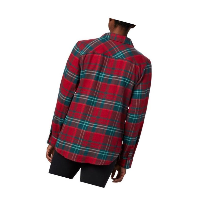 Columbia Simply Put II Flannel Gömlek Kadın Koyu Renkli | 78934-YAHN