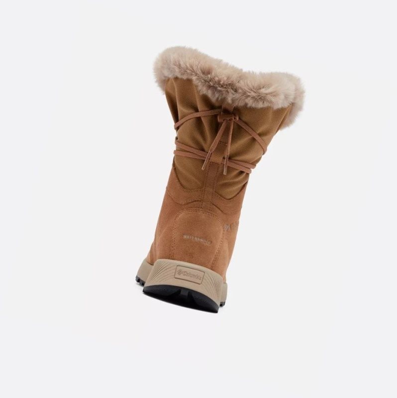 Columbia Slopeside Village Omni-Heat High Kışlık Bot Kadın Turuncu | 38702-WMVD