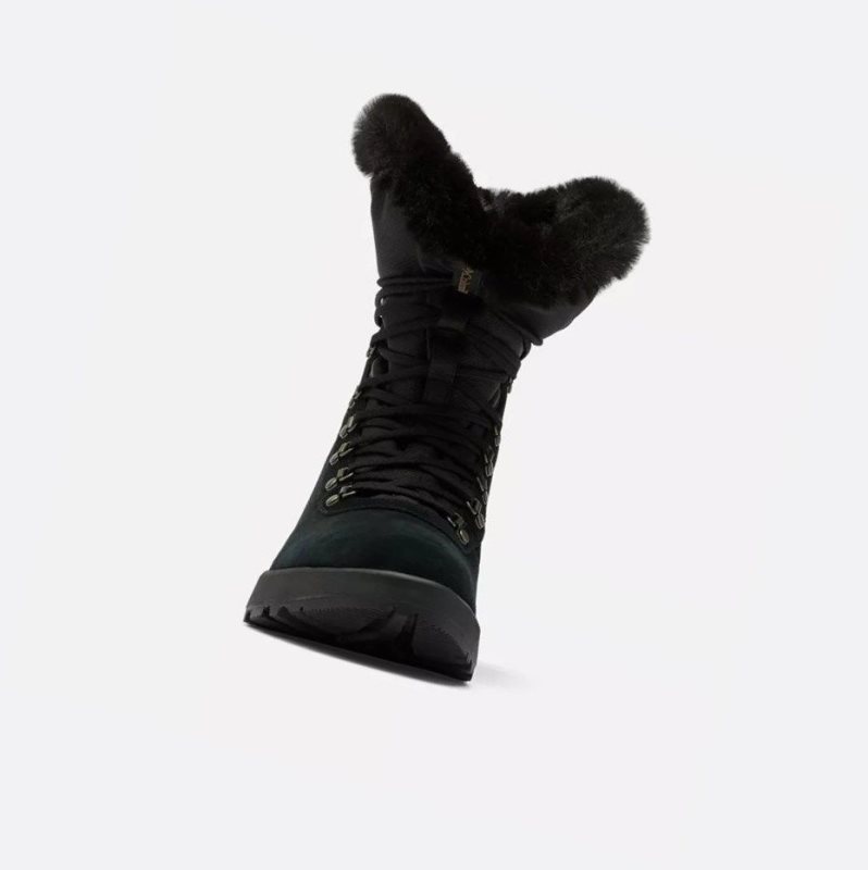 Columbia Slopeside Village Omni-Heat High Kışlık Bot Kadın Siyah | 30184-UYHB