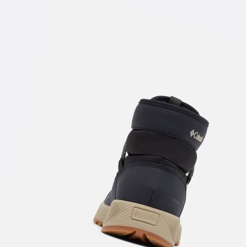 Columbia Slopeside Village Omni-Heat Mid Kışlık Bot Kadın Siyah Gümüş Zeytin Yeşili | 59816-DMFH