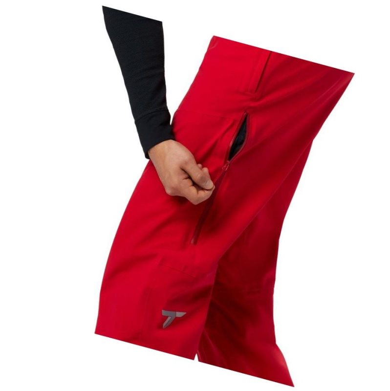 Columbia Snow Rival II Pantolon Erkek Mavi Kırmızı | 97835-ZLJP