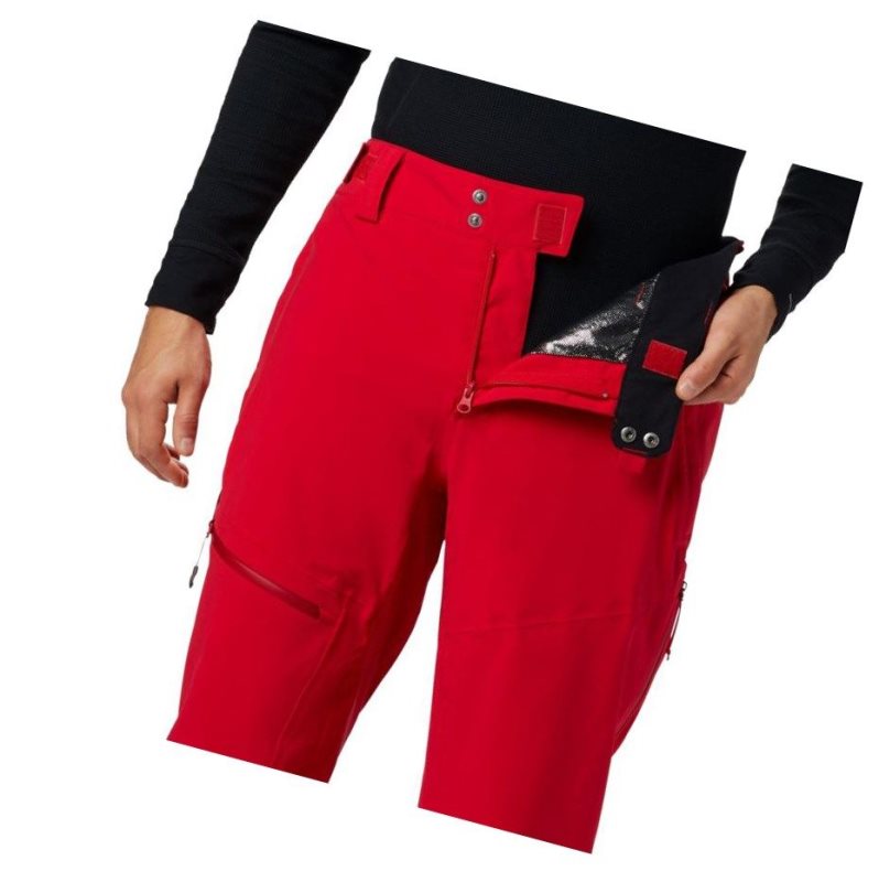 Columbia Snow Rival II Pantolon Erkek Mavi Kırmızı | 97835-ZLJP