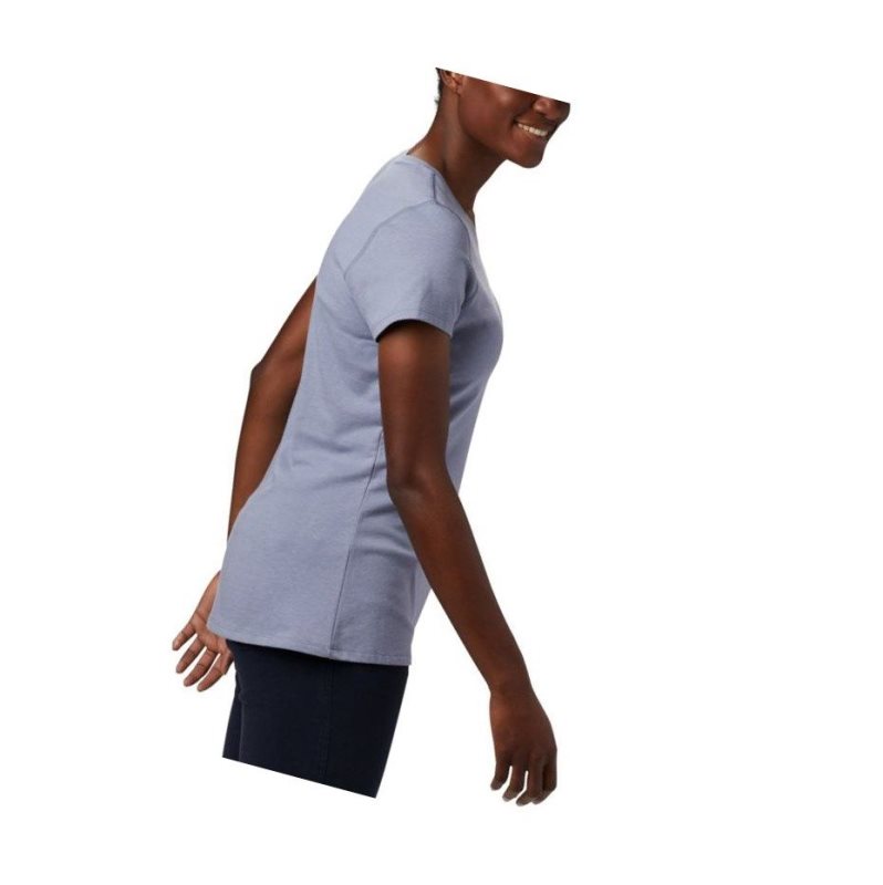 Columbia Solar Shield Short Sleeve Tişört Kadın Mor | 79513-KLJU