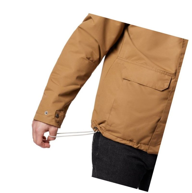 Columbia South Canyon Lined Insulated Mont Erkek Kahverengi | 41805-QKSI
