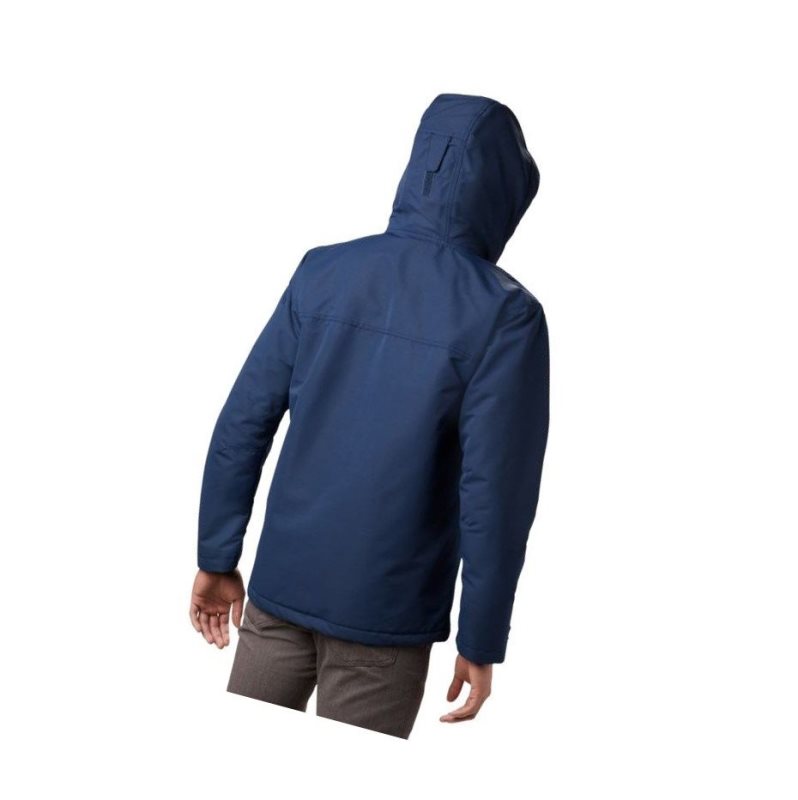 Columbia South Canyon Lined Insulated Mont Erkek Lacivert | 31702-QVXJ