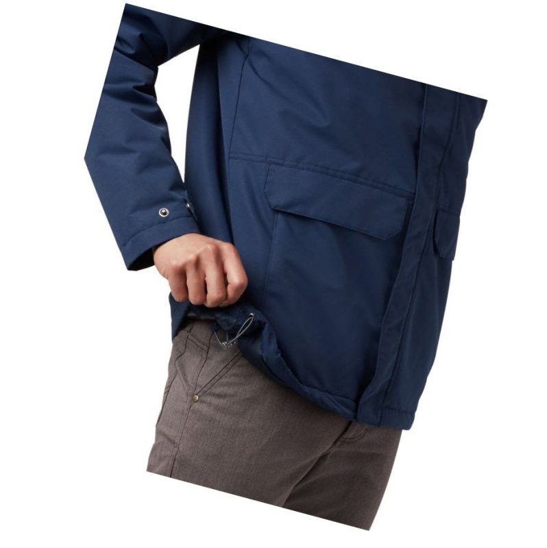 Columbia South Canyon Lined Insulated Mont Erkek Lacivert | 31702-QVXJ