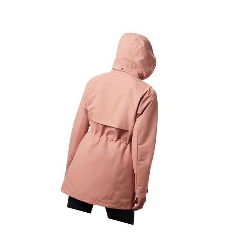 Columbia South Canyon Mid Mont Kadın Turuncu | 52069-NWZG