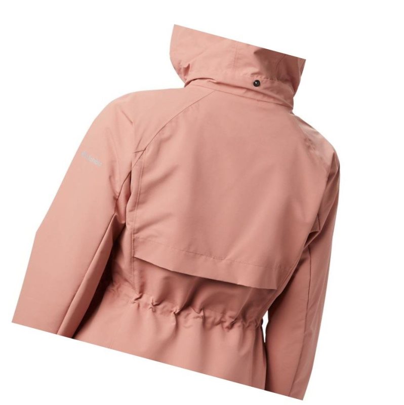 Columbia South Canyon Mid Mont Kadın Turuncu | 52069-NWZG