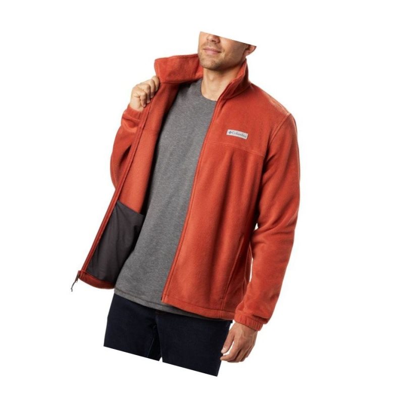 Columbia Steens Mountain 2.0 Full Zip Fleece Tall Mont Erkek Kırmızı | 47581-OLUM