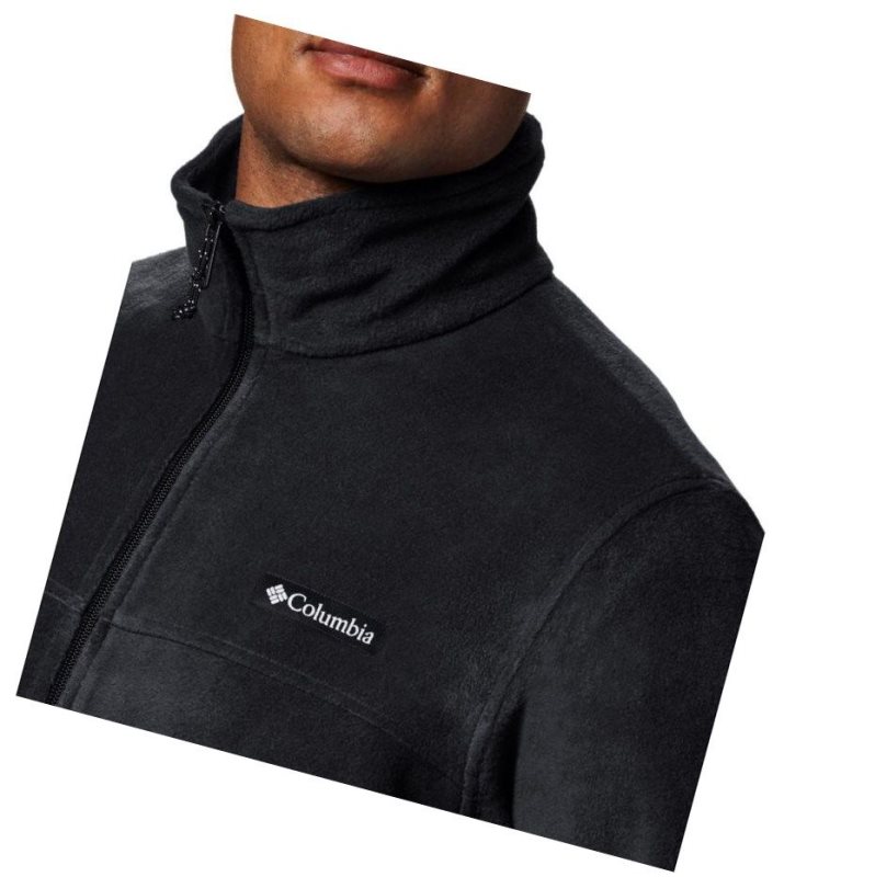 Columbia Steens Mountain 2.0 Full Zip Fleece Big Mont Erkek Siyah | 45673-QWZG