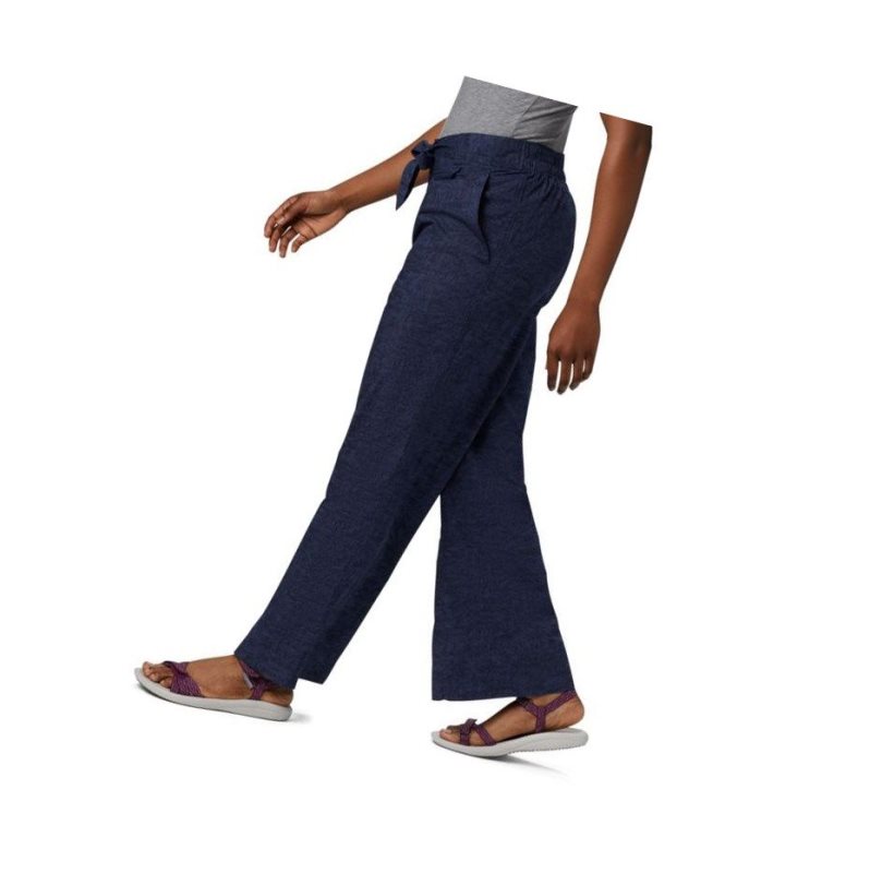 Columbia Summer Chill Pantolon Kadın Lacivert | 87365-FSVB