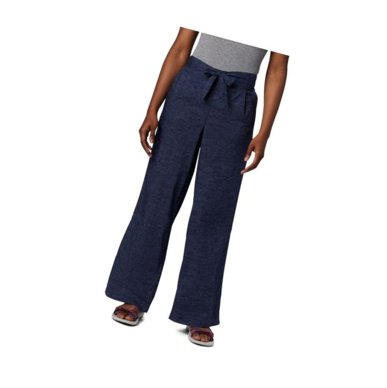 Columbia Summer Chill Pantolon Kadın Lacivert | 87365-FSVB