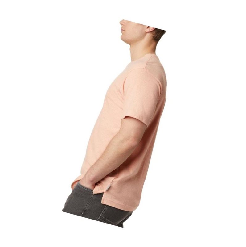 Columbia Summer Chill Short Sleeve Tişört Erkek Açık Mercan | 80712-SFCN