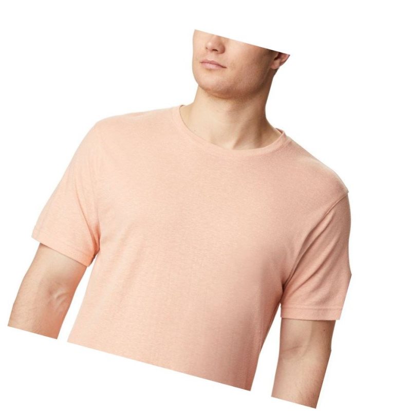 Columbia Summer Chill Short Sleeve Tişört Erkek Açık Mercan | 80712-SFCN