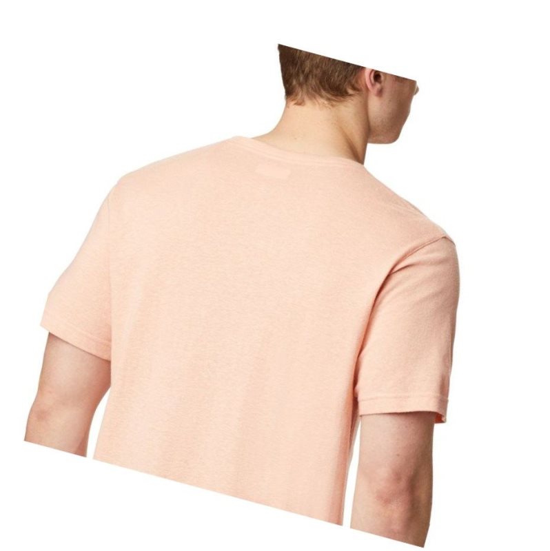 Columbia Summer Chill Short Sleeve Tişört Erkek Açık Mercan | 80712-SFCN