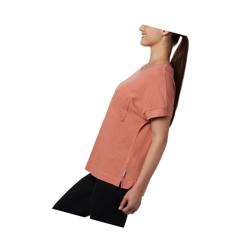 Columbia Summer Chill Short Sleeve Tişört Kadın Turuncu | 96584-JSLN