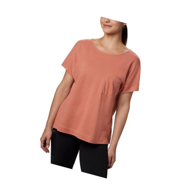 Columbia Summer Chill Short Sleeve Tişört Kadın Turuncu | 96584-JSLN