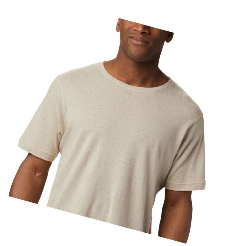 Columbia Summer Chill Short Sleeve Tişört Erkek Haki | 50917-FKIN