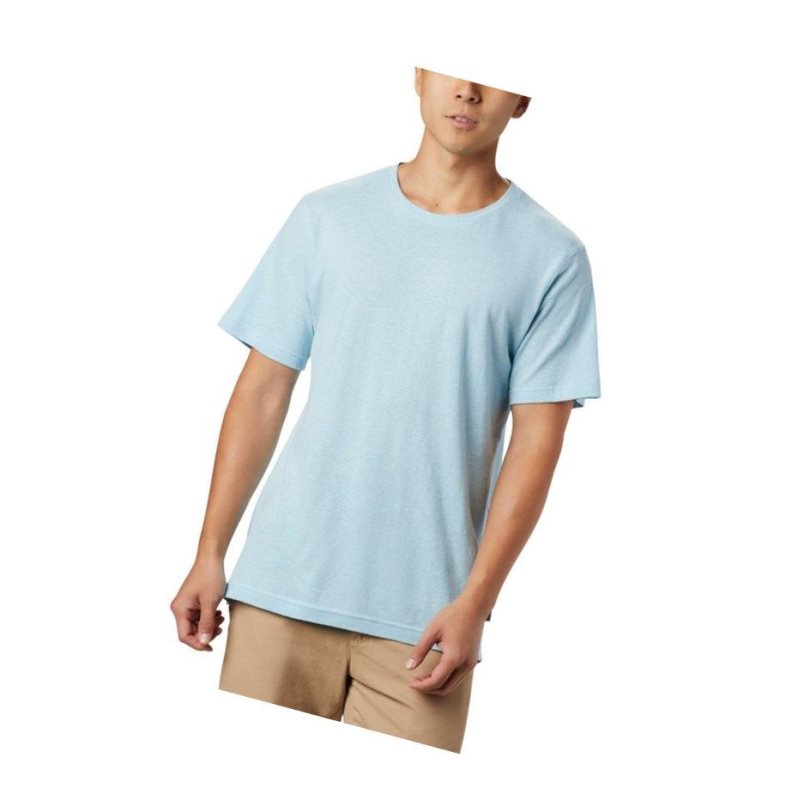 Columbia Summer Chill Short Sleeve Tişört Erkek Mavi | 30124-DQLA