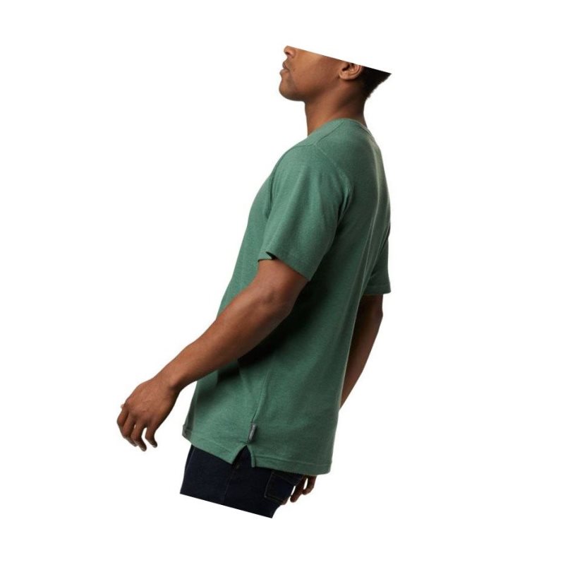 Columbia Summer Chill Short Sleeve Tişört Erkek Yeşil | 10968-FQEN