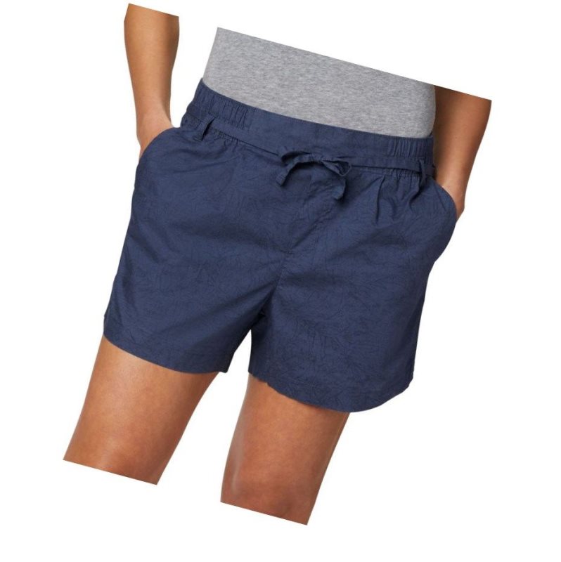 Columbia Summer Chill Şort Kadın Lacivert | 43659-PQEM